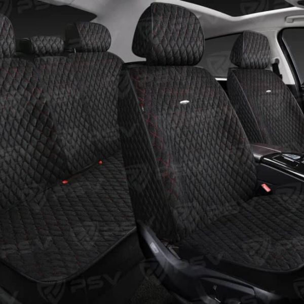 Накидки 5D PSV Velvet, комплект на весь салон, Вельвет Накидки 5D PSV Velvet, комплект на весь салон, Вельвет