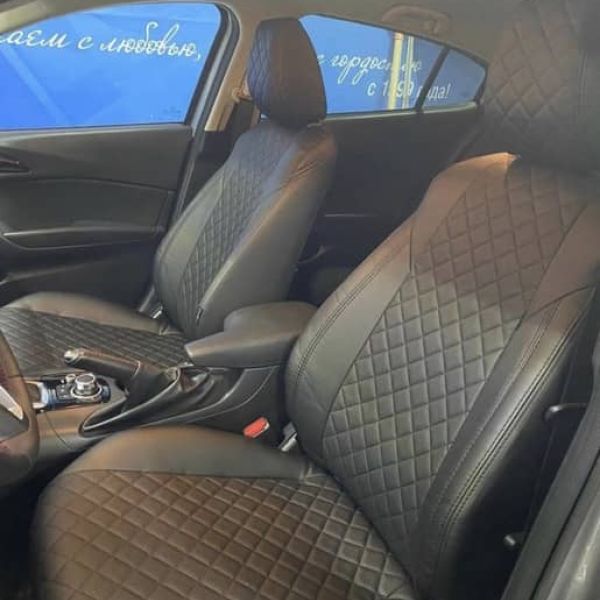 Чехлы Автопилот на Mazda 3 (BM) хэтчбек 2013-2018 г.в. Чехлы Автопилот на Mazda 3 (BM) хэтчбек 2013-2018 г.в.