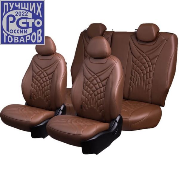 Чехлы Премиум Экокожа Байрон Президент|Жук на Renault Kaptur с 2016+ Чехлы Премиум Экокожа Байрон Президент|Жук на Renault Kaptur с 2016+