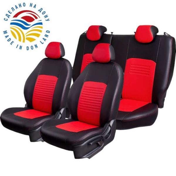 Чехлы Экокожа Турин Классик на Renault Kaptur с 2016+ Чехлы Экокожа Турин Классик на Renault Kaptur с 2016+